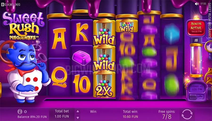 Sweet Rush Megaways slot