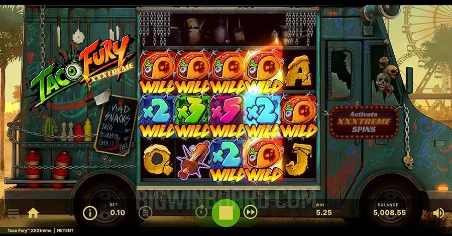 Taco Fury XXXtreme slot