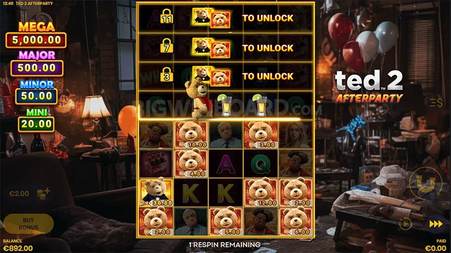 Ted 2 Afterparty slot