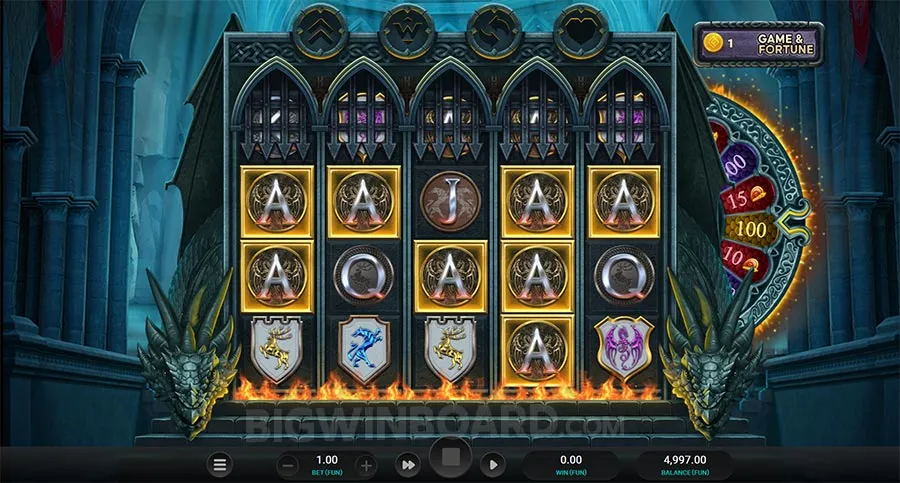 Temple of Fury Dream Drop slot