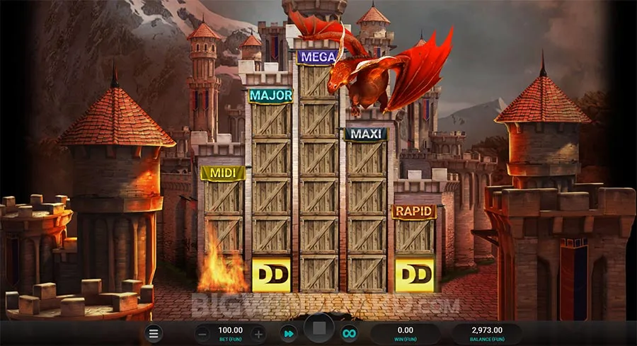 Temple of Fury Dream Drop slot