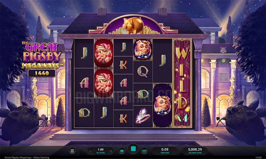 The Great Pigsby Megaways slot