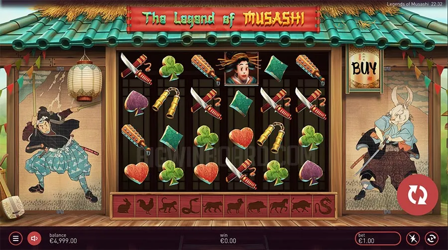 The Legend of Musashi slot