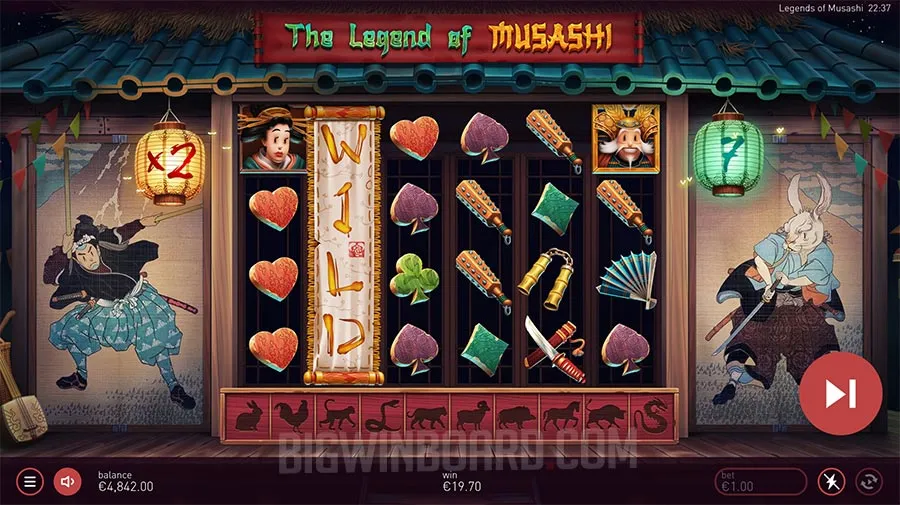 The Legend of Musashi slot