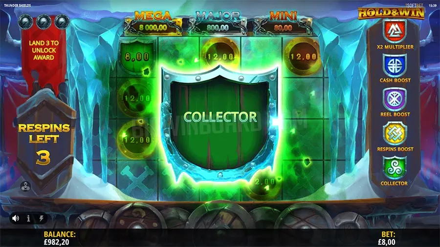 thunder shields slot