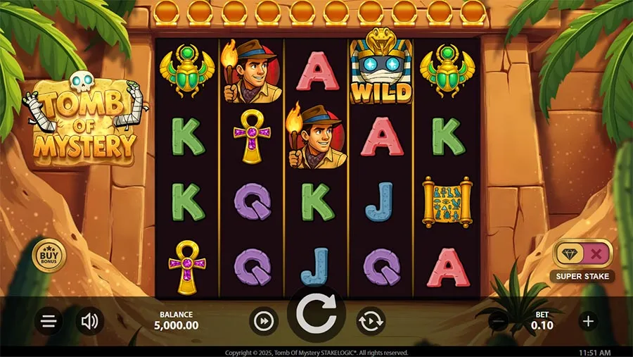 Tomb of Mystery slot