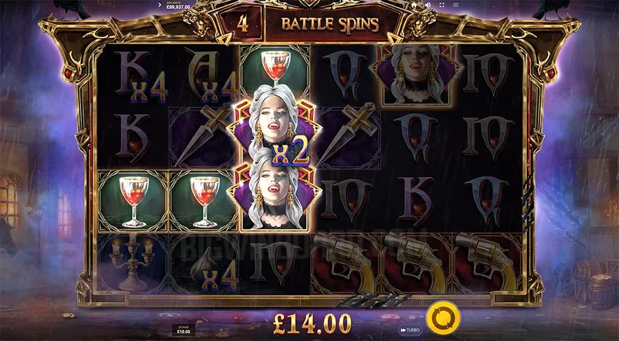 Transylvania Night of Blood slot