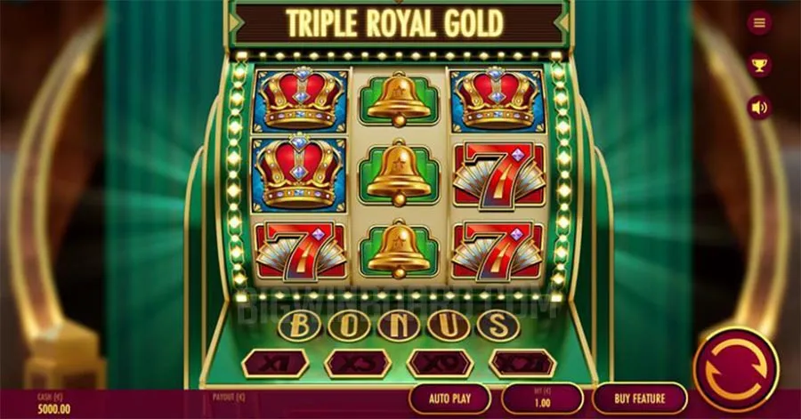 Triple Royal Gold slot