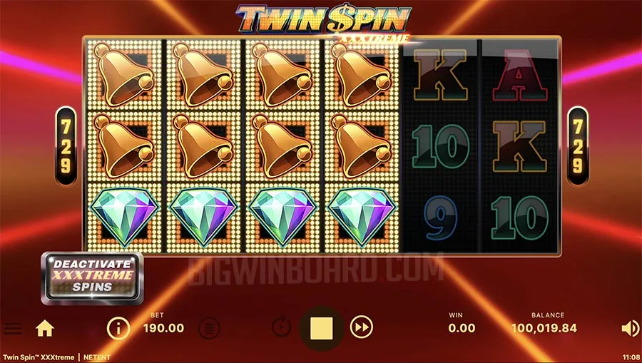 Twin Spin XXXtreme slot