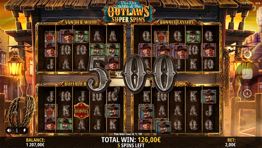 Van Der Wilde & The Outlaws slot