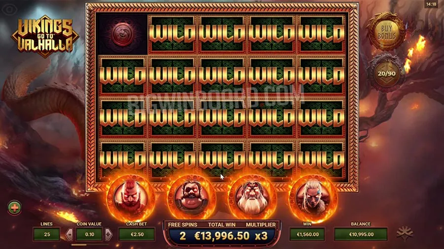 Vikings Go To Valhalla slot