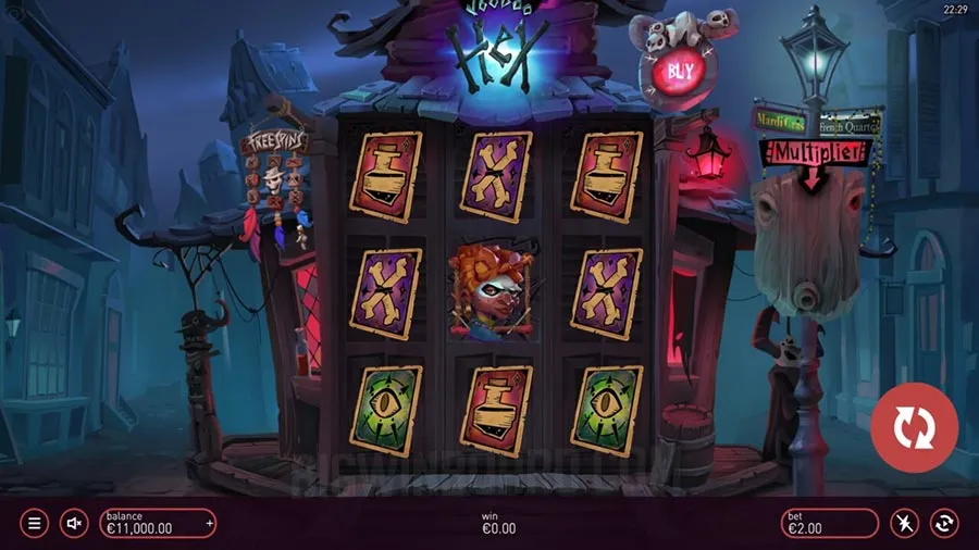 Voodoo Hex slot