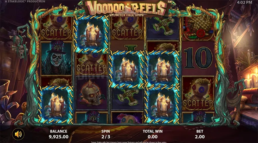 voodoo reels stakelogic