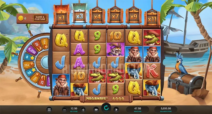 Wild Buccaneers Megaways slot