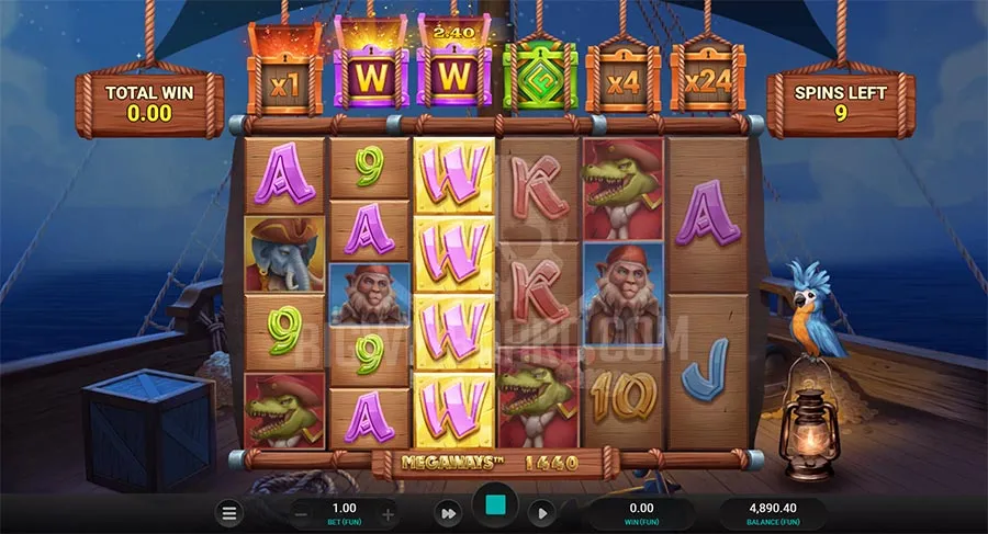 Wild Buccaneers Megaways slot