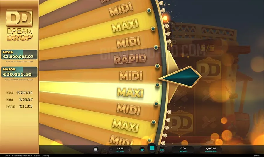 Wild Chapo Dream Drop slot