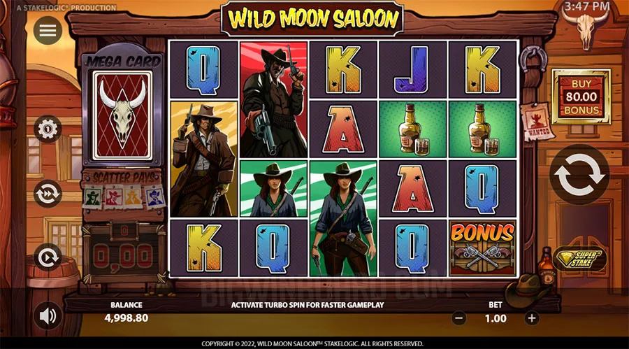 Wild Moon Saloon slot