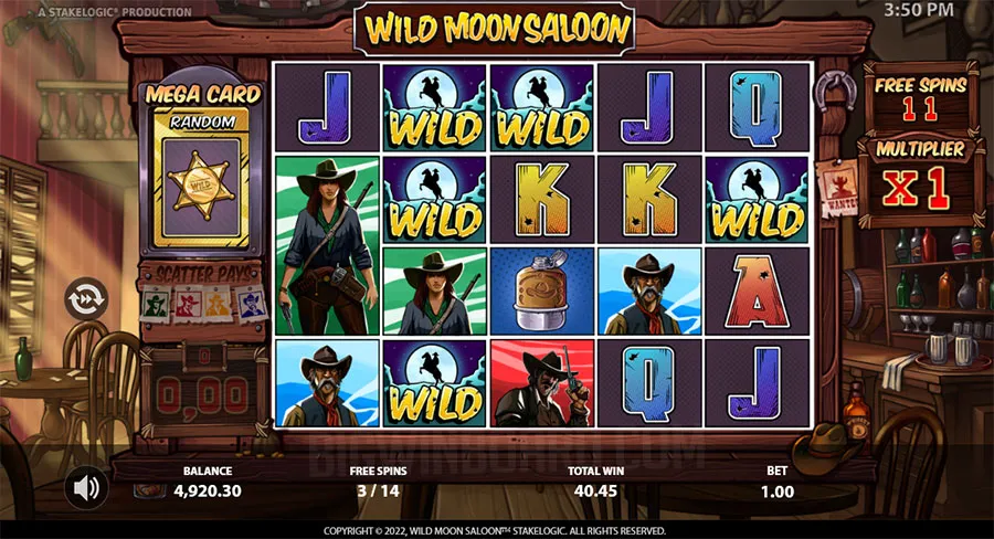Wild Moon Saloon slot