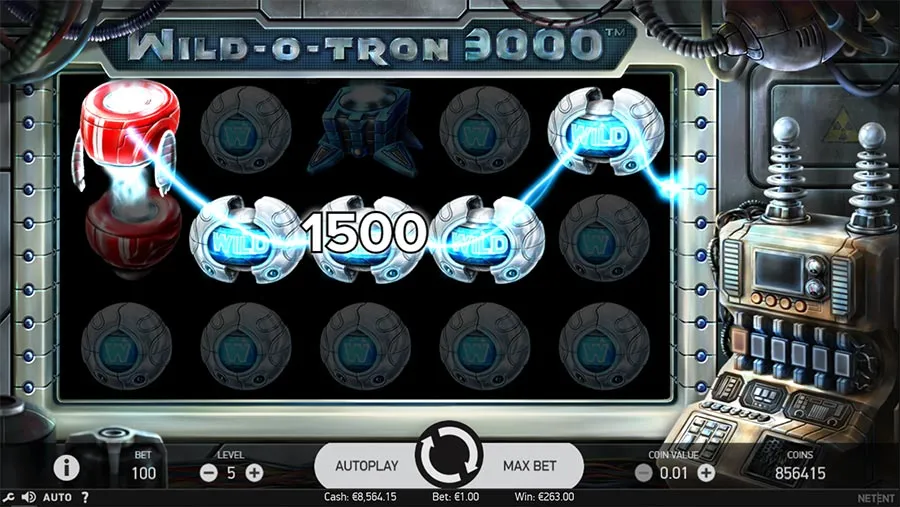 Wild-O-Tron 3000 feature in action