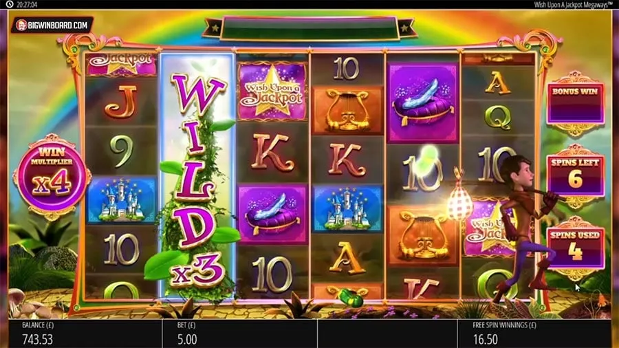 wish upon a jackpot megaways