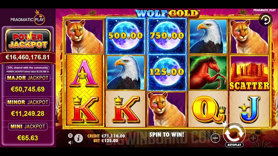 Wolf Gold Power Jackpot slot