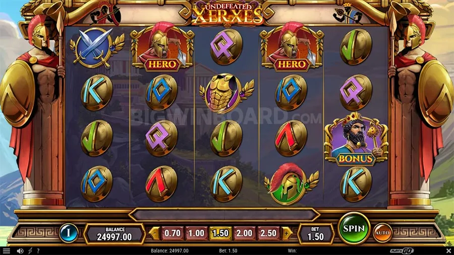 Undefeated Xerxes slot
