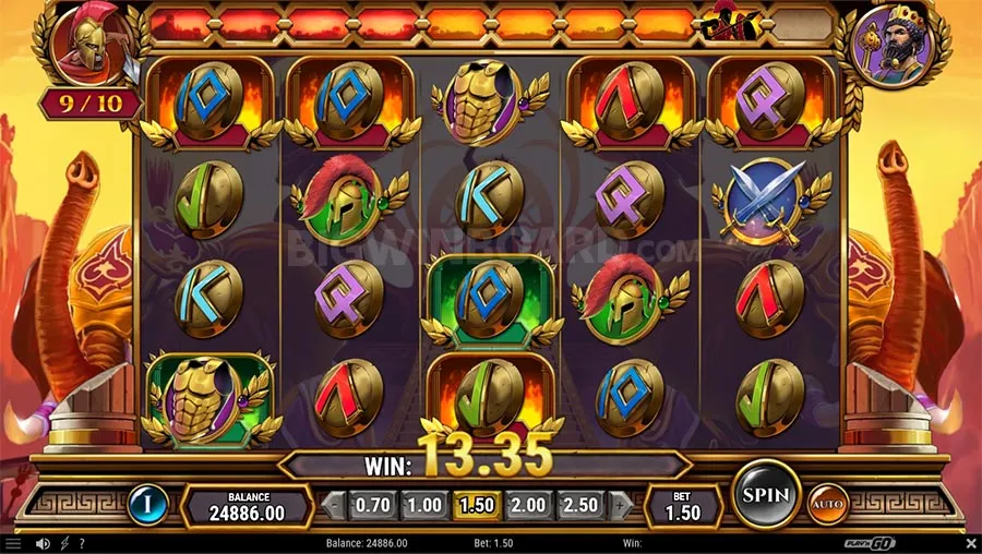 Undefeated Xerxes slot