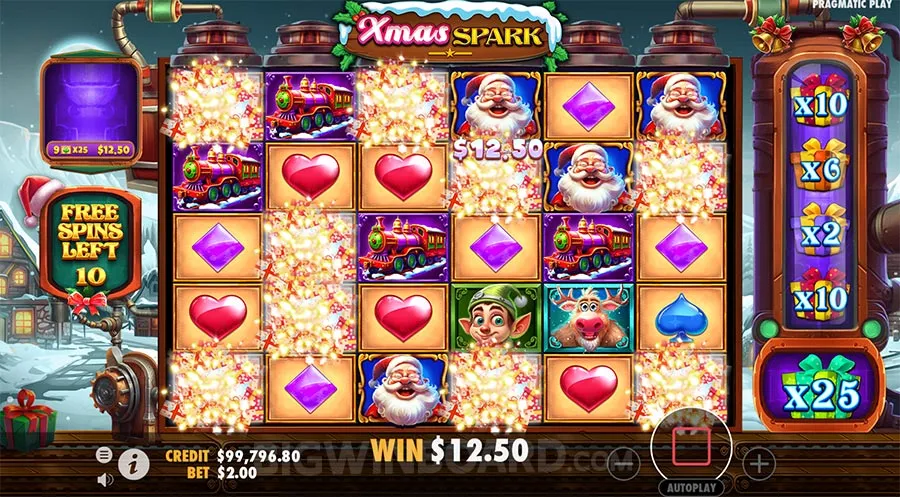 Xmas Spark slot