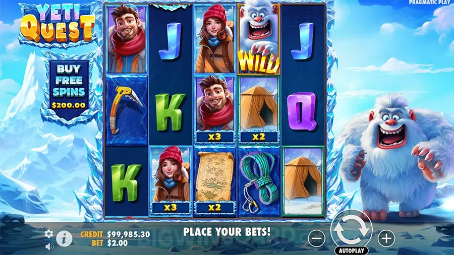 Yeti Quest slot