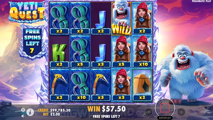 Yeti Quest slot
