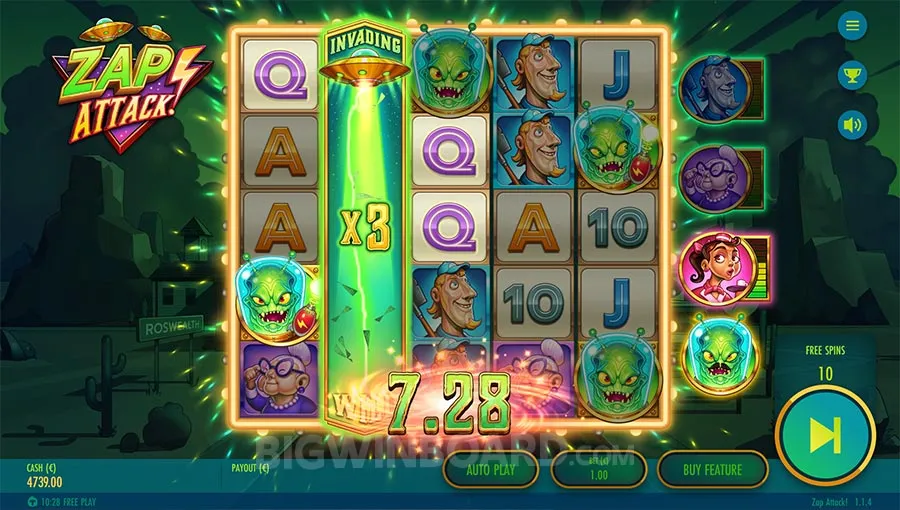 Zap Attack slot